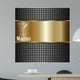 Martini Glass Design Menu Wall Decal