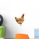 Hen Isolated Wall Decal