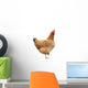 Hen Isolated Wall Decal