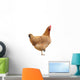 Hen Isolated Wall Decal