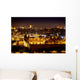 Al-Aqsa Mosque Jerusalem Night Wall Decal