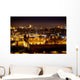 Al-Aqsa Mosque Jerusalem Night Wall Decal