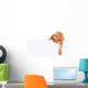 Cat Banner Sign Wall Decal