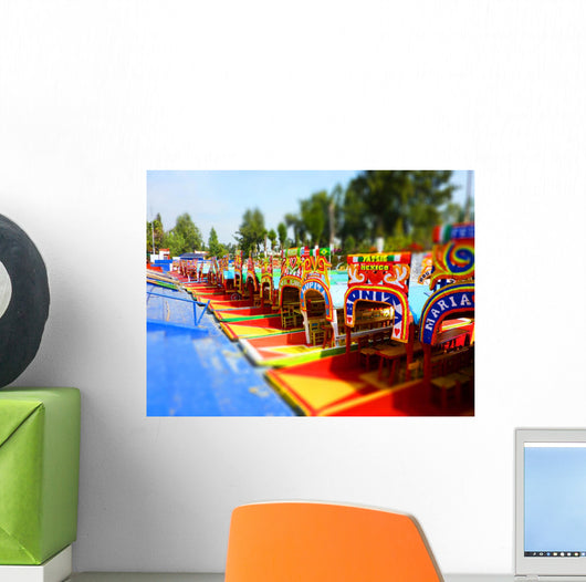 Xochimilco Embarcadero Wall Decal