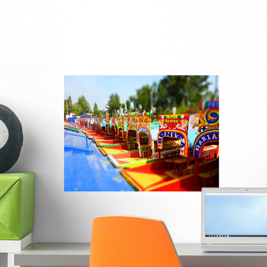 Xochimilco Embarcadero Wall Decal