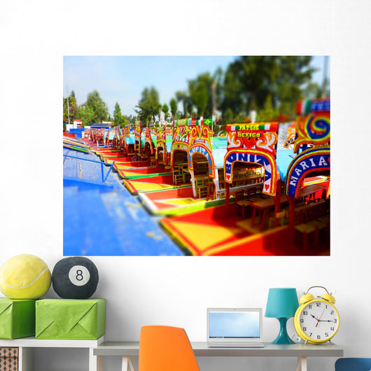 Xochimilco Embarcadero Wall Decal