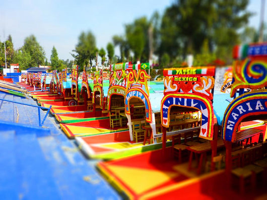 Xochimilco Embarcadero Wall Decal