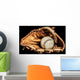 Baseball Glove and Ball Wall Decal