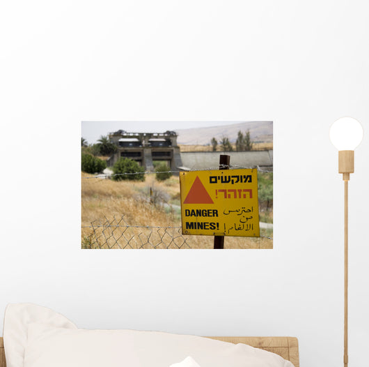 Danger Mines Wall Decal