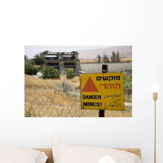 Danger Mines Wall Decal