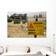 Danger Mines Wall Decal