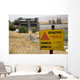 Danger Mines Wall Decal