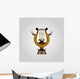 Lyre Wall Decal