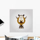 Lyre Wall Decal