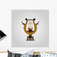 Lyre Wall Decal