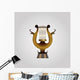 Lyre Wall Decal