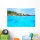 Beautiful Beach and Sea Wall Decal