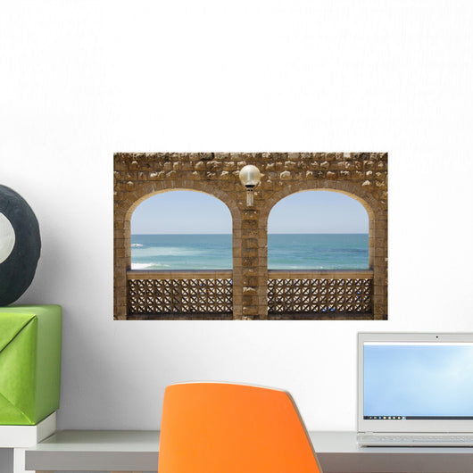 Arches to Sea Wall Decal