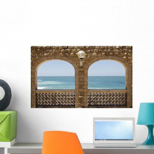 Arches to Sea Wall Decal