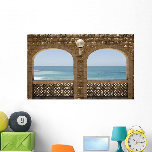 Arches to Sea Wall Decal