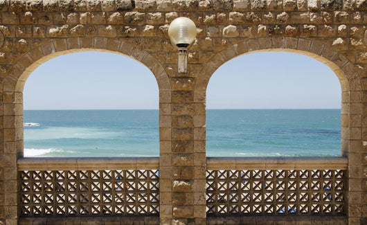 Arches to Sea Wall Decal