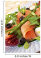 Smoked Salmon Salad Wall Decal