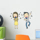 Singing Karaoke Music Wall Decal