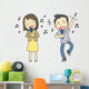 Singing Karaoke Music Wall Decal