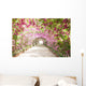 Footpath Botanical Garden with Wall Decal