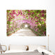 Footpath Botanical Garden with Wall Decal