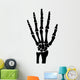 Skeleton Hand Bones Wall Decal
