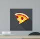 Piece Italian Pizza Flat Wall Decal