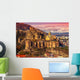 Beautiful Panoramic Tbilisi Sunset Wall Decal