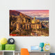 Beautiful Panoramic Tbilisi Sunset Wall Decal