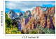 Colorful Zion Canyon National Wall Decal