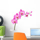 Branch Pink Orchid White Wall Decal
