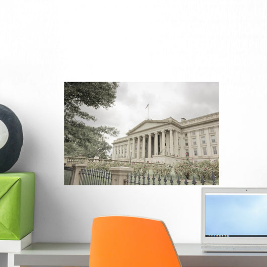 Treasury Building Washington Dc Wall Decal