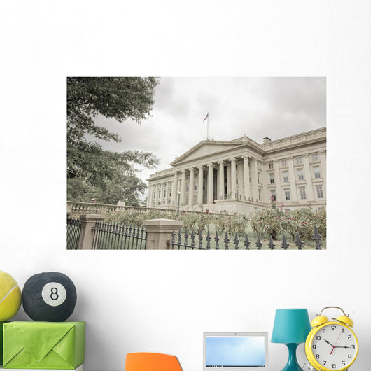 Treasury Building Washington Dc Wall Decal