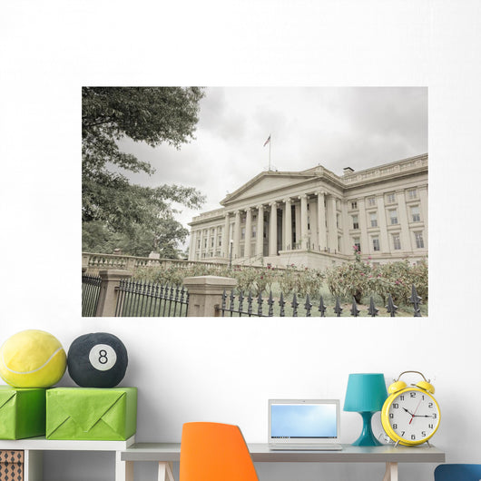 Treasury Building Washington Dc Wall Decal