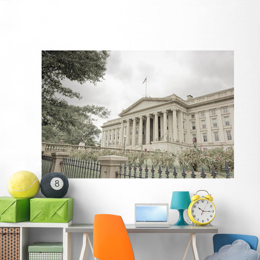 Treasury Building Washington Dc Wall Decal