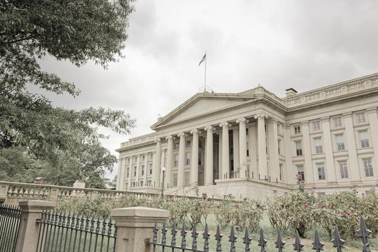 Treasury Building Washington Dc Wall Decal