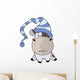 Small cow Cartoon Wall Decal