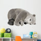 Polar Bear Cub Wall Decal