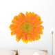 Yellow Flower Gerber White Wall Decal