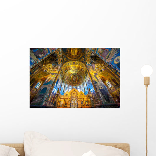 Church Savior Spilled Blood Wall Decal