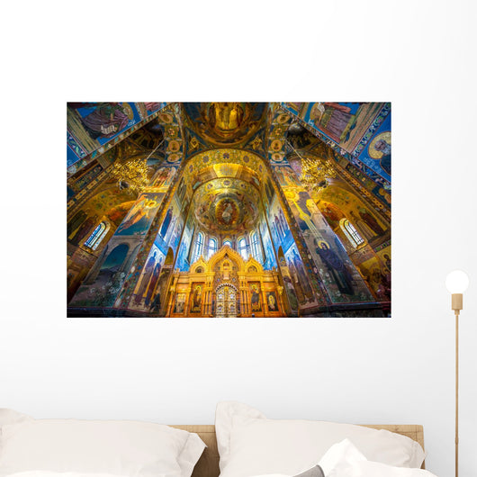 Church Savior Spilled Blood Wall Decal