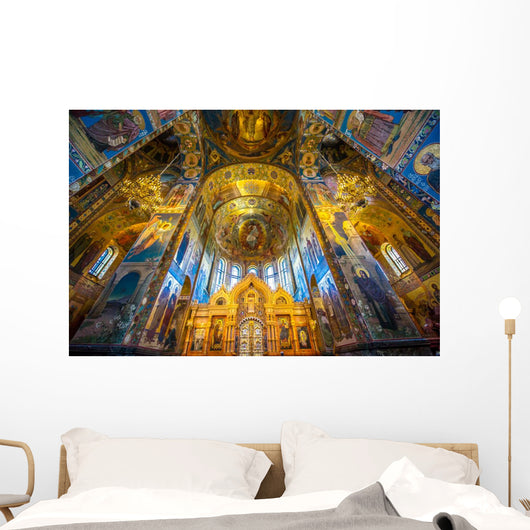 Church Savior Spilled Blood Wall Decal