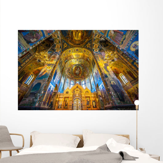 Church Savior Spilled Blood Wall Decal