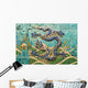 Traditional Chinese Blue Dragon Wall Decal