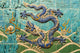 Traditional Chinese Blue Dragon Wall Decal